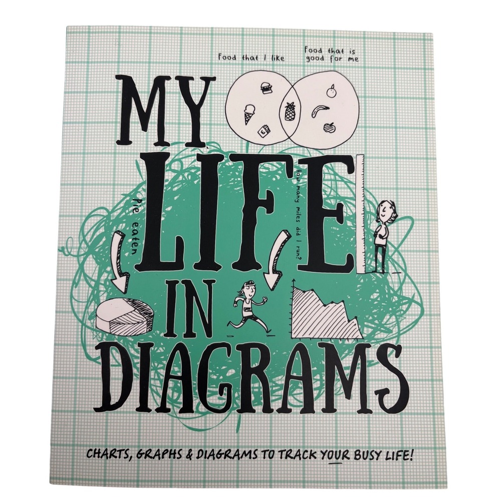 My Life in Diagrams Charts Graphs to Track Your Busy Life Portico Book‎ Journal